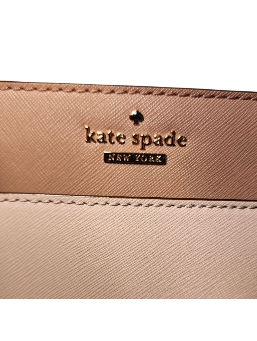 Kate Spade Candace Two-Toned Neutral Structured Satchel Large NWOT Daily Purse - Picture 7 of 14
